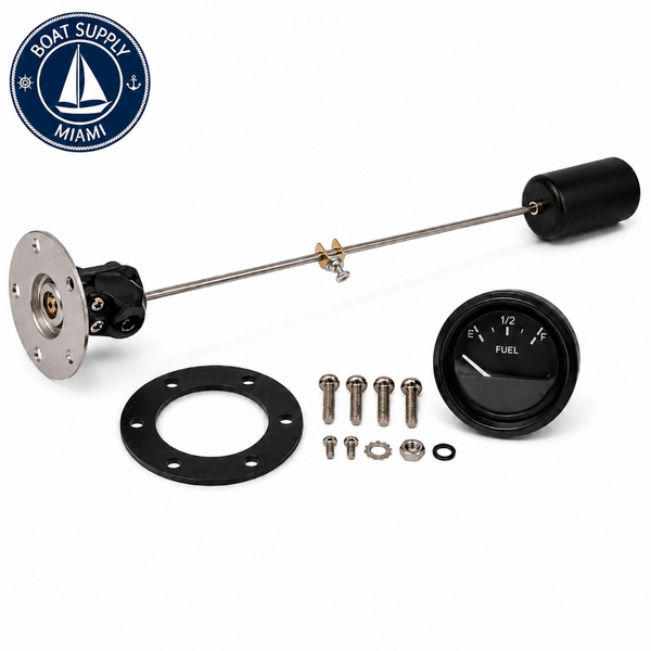Seachoice 50-15501 Fuel Gauge Kit | Kit de Reloj y Sender de Combustible Seachoice 50-15501