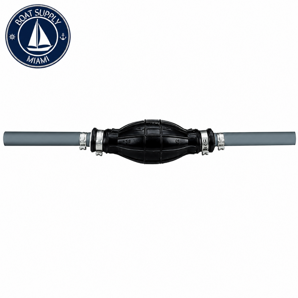 Seachoice 50-21361 Fuel Line Assembly 3/8" x 6' Universal | Pera de Gasolina con Manguera 3/8" x 6' Universal
