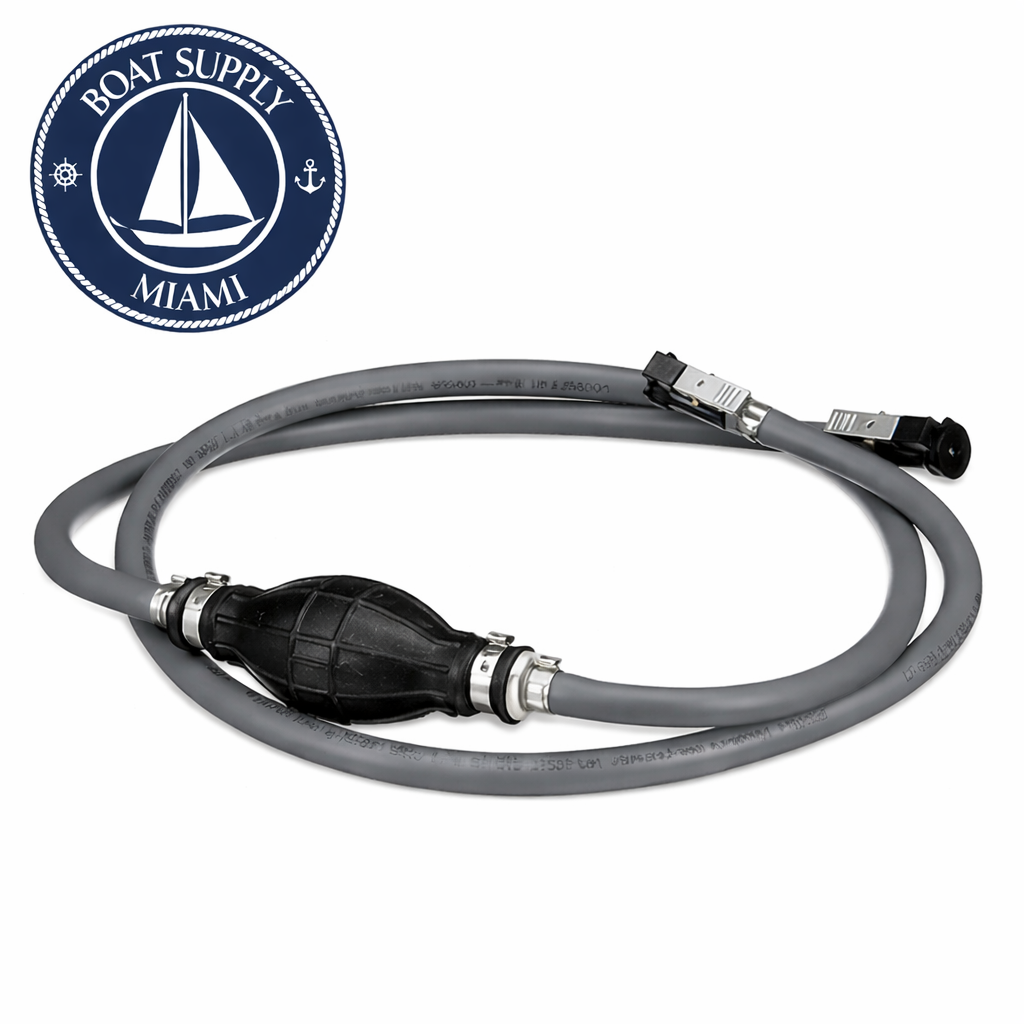 Seachoice 50-21371 Fuel Line Assembly 3/8" x 6' Johnson / Evinrude / Pera de Gasolina con Manguera 3/8" x 6' Johnson/Evinrude