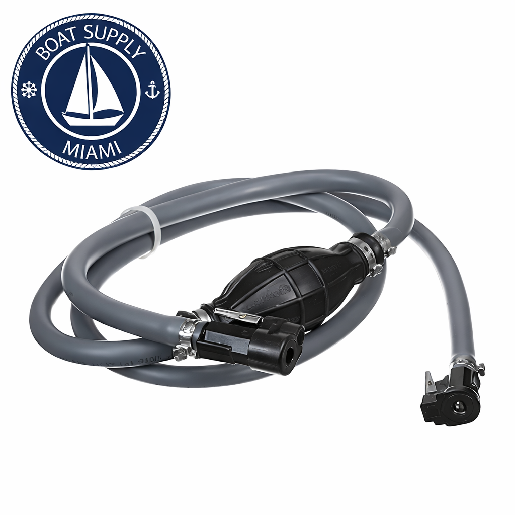 Seachoice 50-21391  Fuel Line Assembly 3/8" x 6' Mercury | Pera de Gasolina con Manguera 3/8" x 6' Mercury