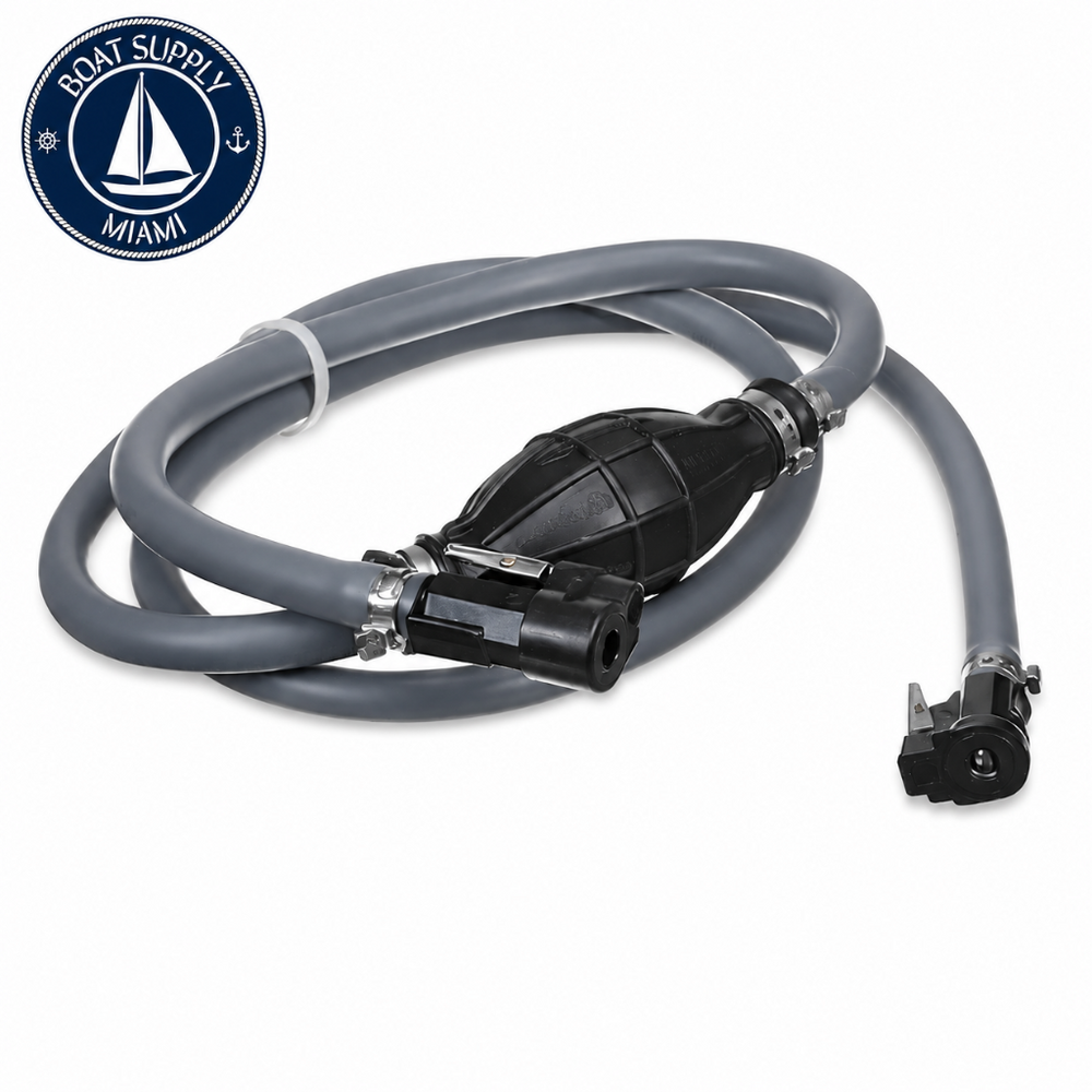 Seachoice 50-21391  Fuel Line Assembly 3/8" x 6' Mercury | Pera de Gasolina con Manguera 3/8" x 6' Mercury