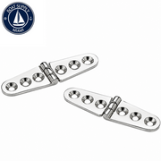 Seachoice 50-33831 Marine Strap Hinge 6" x 1-1/8" Chrome-Plated Brass Bisagra de Correa Marina 6" x 1-1/8" de Latón cromado Seachoice 50-33831