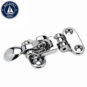 Seachoice 50-35841 Anti-Rattle Hatch Fastener 3-3/4" x 1-7/8" Chrome Brass Pestillo Antivibración Marino 3-3/4" x 1-7/8" de Latón cromado Seachoice 50-35841
