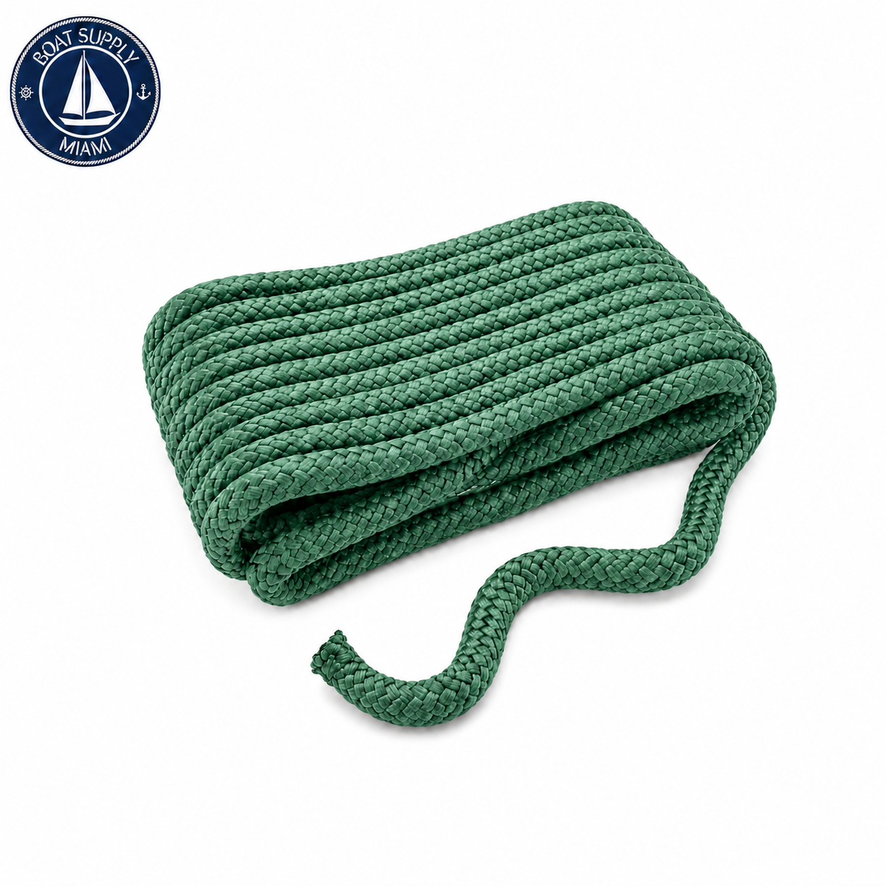 Seachoice 50-39811 Double Braid Nylon Dock Line 1/2" x 25' Teal | Línea de Amarre Nylon Doble Trenzado 1/2" x 25' Verde Azulado..png