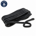 Seachoice 50-40961 Double Braided Nylon Fender Line 2-Pack 3/8" x 6' Black | Línea para Defensa de Nylon Doble Trenzado Paquete de 2 3/8" x 6' Negra