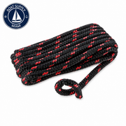 Seachoice 50-42431 Double Braided 100% MFP Dock Line 3/8" x 15' Black w/ Red Tracer | Línea de Amarre MFP Doble Trenzado 3/8" x 15' Black w/ Red Tracer.png