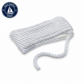 Seachoice 50-42501 3-Strand Twisted Nylon Dock Line 3/8" x 10' White | Línea de Amarre Nylon Torcido 3 Hebras 3/8" x 10' Blanca