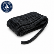 Seachoice 50-46961 Double Braid Nylon Dock Line 58 x 30' Black  Línea de Amarre Nylon Doble Trenzado 58 x 30' Negra