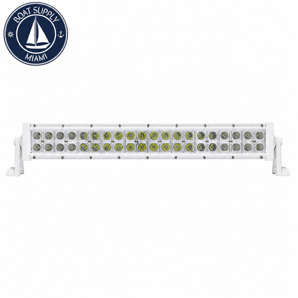 Seachoice 50-51673 LED Spot/Flood Light Bar White 21.25 in 4521 Lumens | Barra LED Spot/Flood Blanca de 21.25 pulgadas y 4521 Lúmenes Seachoice 50-51673