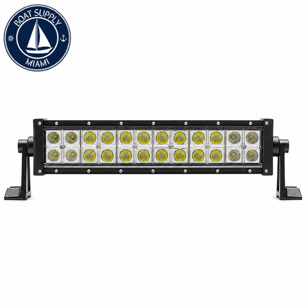 Seachoice 50-51681 LED Spot/Flood Light Bar Black 13.6 in 2717 Lumens | Barra LED Spot/Flood Negra de 13.6 pulgadas y 2717 Lúmenes Seachoice 50-51681