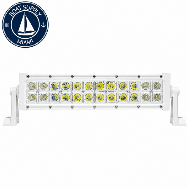 Seachoice 50-51683 LED Spot/Flood Light Bar White 13.58 in 2717 Lumens | Barra LED Spot/Flood Blanca de 13.58 pulgadas y 2717 Lúmenes Seachoice 50-51683