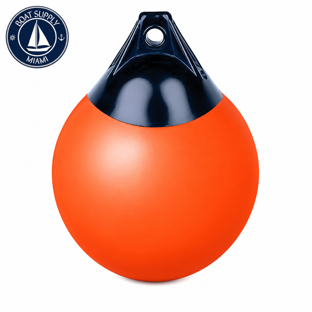 Seachoice 50-79236 Commercial Grade Mooring Buoy 15" Orange | Boya de Amarre Comercial Seachoice 15" Naranja