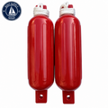 Seachoice 50-79256 Twin Eye Ribbed Fender Kit 2-Pack 5.5" x 20" Red | Kit de 2 Defensas Acanaladas Doble Ojo Seachoice 5.5" x 20" Rojas