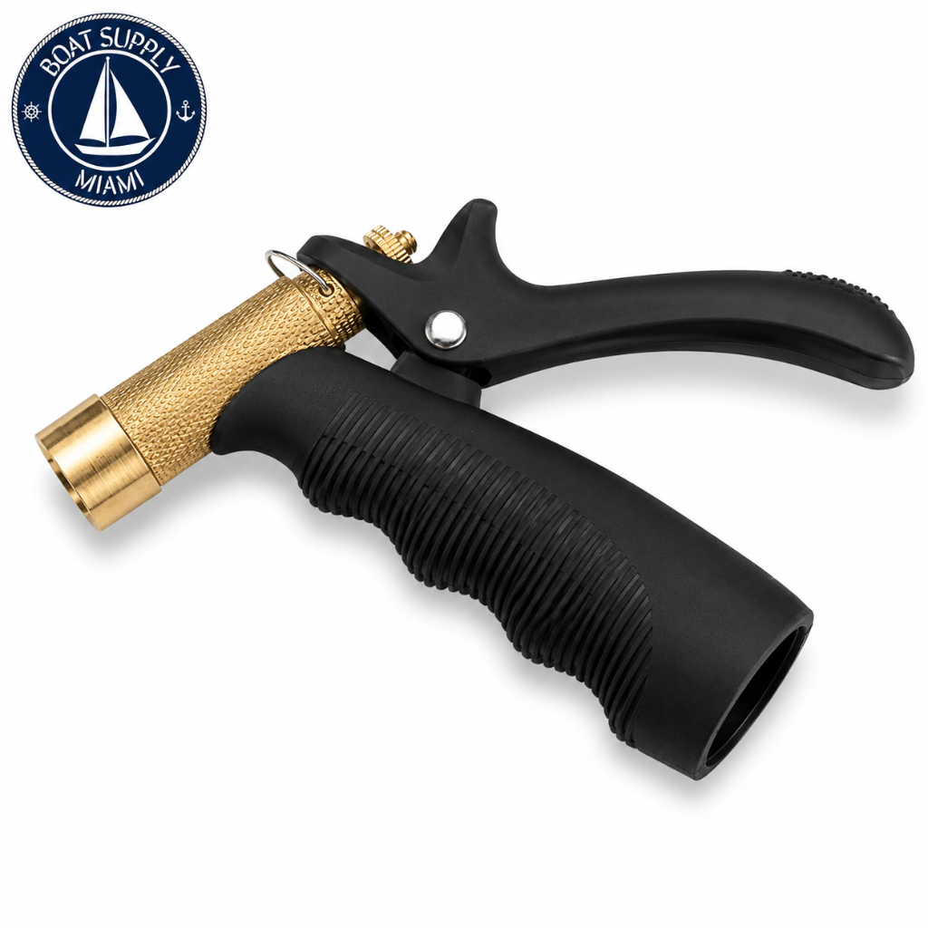Seachoice 50-79633 Brass Hose Nozzle | Boquilla de Latón para Manguera Seachoice 50-79633
