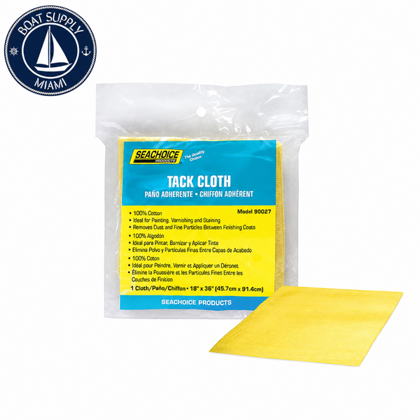Seachoice 50-90027 Tack Cloth 18" x 36" | Paño Atrapa Polvo Tack Cloth Seachoice 50-90027 18" x 36"