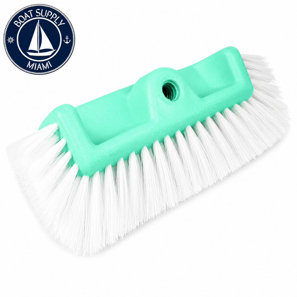 Seachoice 50-90477 Brush with Side Bristles 10 in Stiff White Poly | Cepillo con Cerdas Laterales 10 in Stiff White Poly Seachoice 50-90477