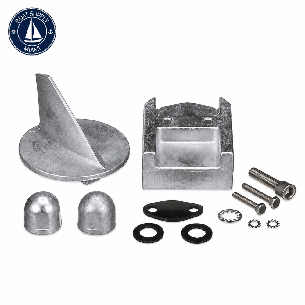 Seachoice 50-95011 Magnesium Anode Kit - Mercury/MerCruiser Alpha One, 1984-1990 | Kit de Ánodos de Magnesio Seachoice 50-95011 - Mercury/MerCruiser Alpha One, 1984-1990