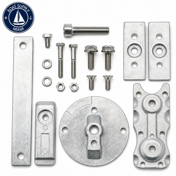 Seachoice 95133 Aluminum Marine Anode - Mercury Verado 350 HP 2.6 L6 Pro Torpedo | Ánodo Marino de Aluminio Seachoice 95133 - Mercury Verado 350 HP 2.6 L6 Pro Torpedo