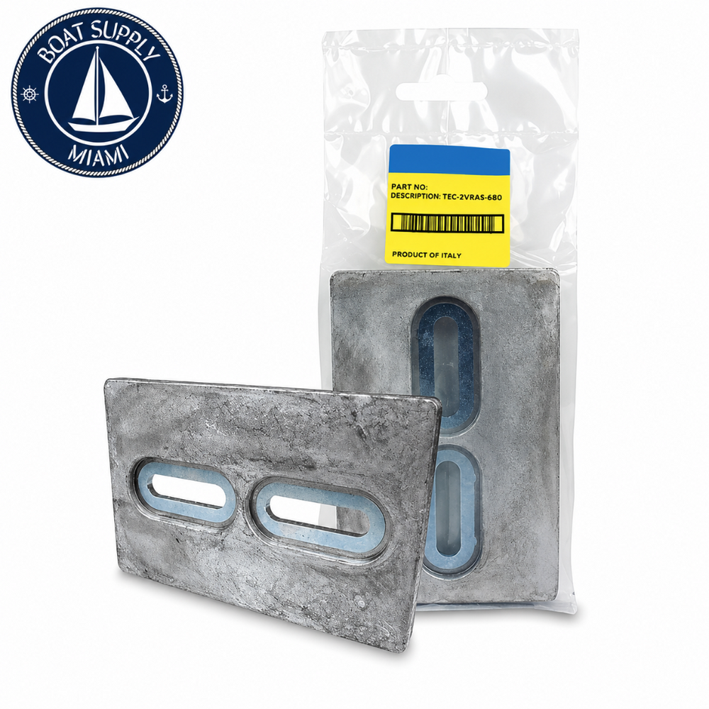 Seachoice 95617 Aluminum Diver Anode - AL DIVER 12 X 5.98X .98 | Ánodo de Casco tipo Diver de Aluminio Seachoice 95617 - AL DIVER 12 X 5.98X .98