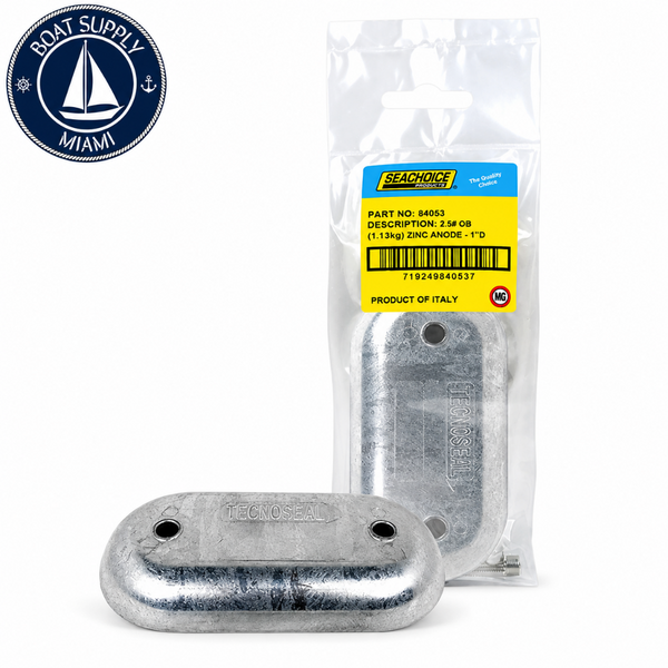 Seachoice 95654 Magnesium Hull Anode - Z406 HULL PLATE NES | Ánodo de Casco de Magnesio Seachoice 95654 - Z406 HULL PLATE NES