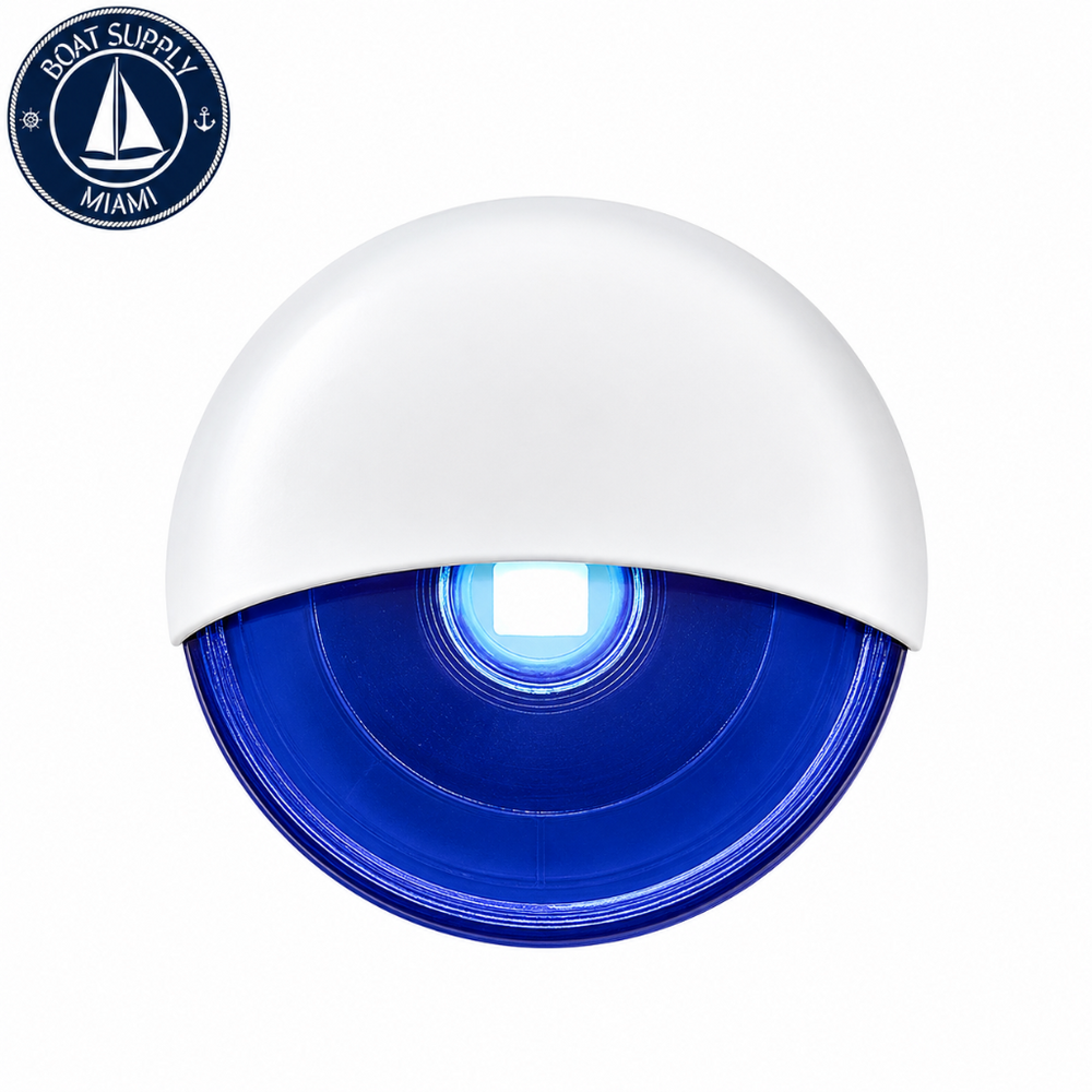 Seachoice 50-05491 Mini Accent or Livewell Light Stainless Steel Blue | Mini Luz LED de Acento o Vivero Acero Inoxidable Azul Seachoice 50-05491