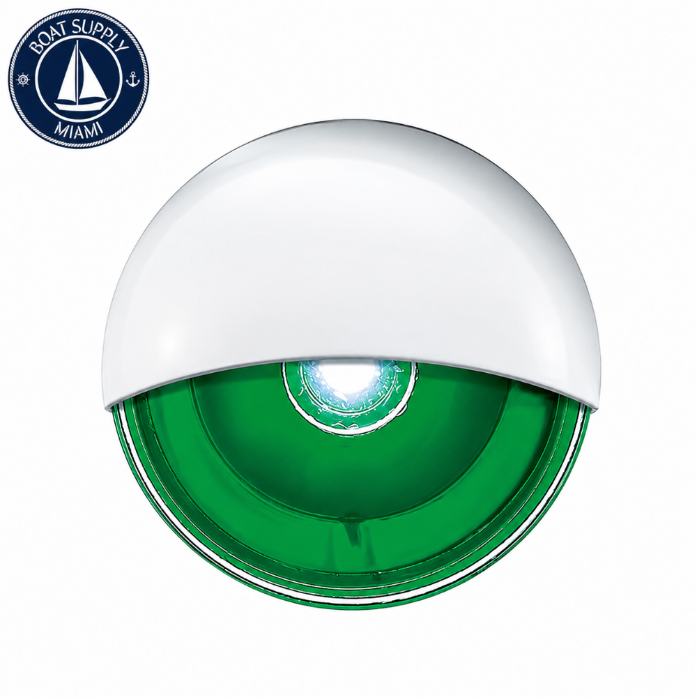 Seachoice 50-05511 Mini Accent or Livewell Light Stainless Steel Green | Mini Luz LED de Acento o Vivero Acero Inoxidable Verde Seachoice 50-05511