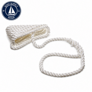 Seachoice 50-42621 3-Strand Twisted Nylon Dock Line 5/8" x 35' White | Línea de Amarre Nylon Torcido 3 Hebras 5/8" x 35' Blanca
