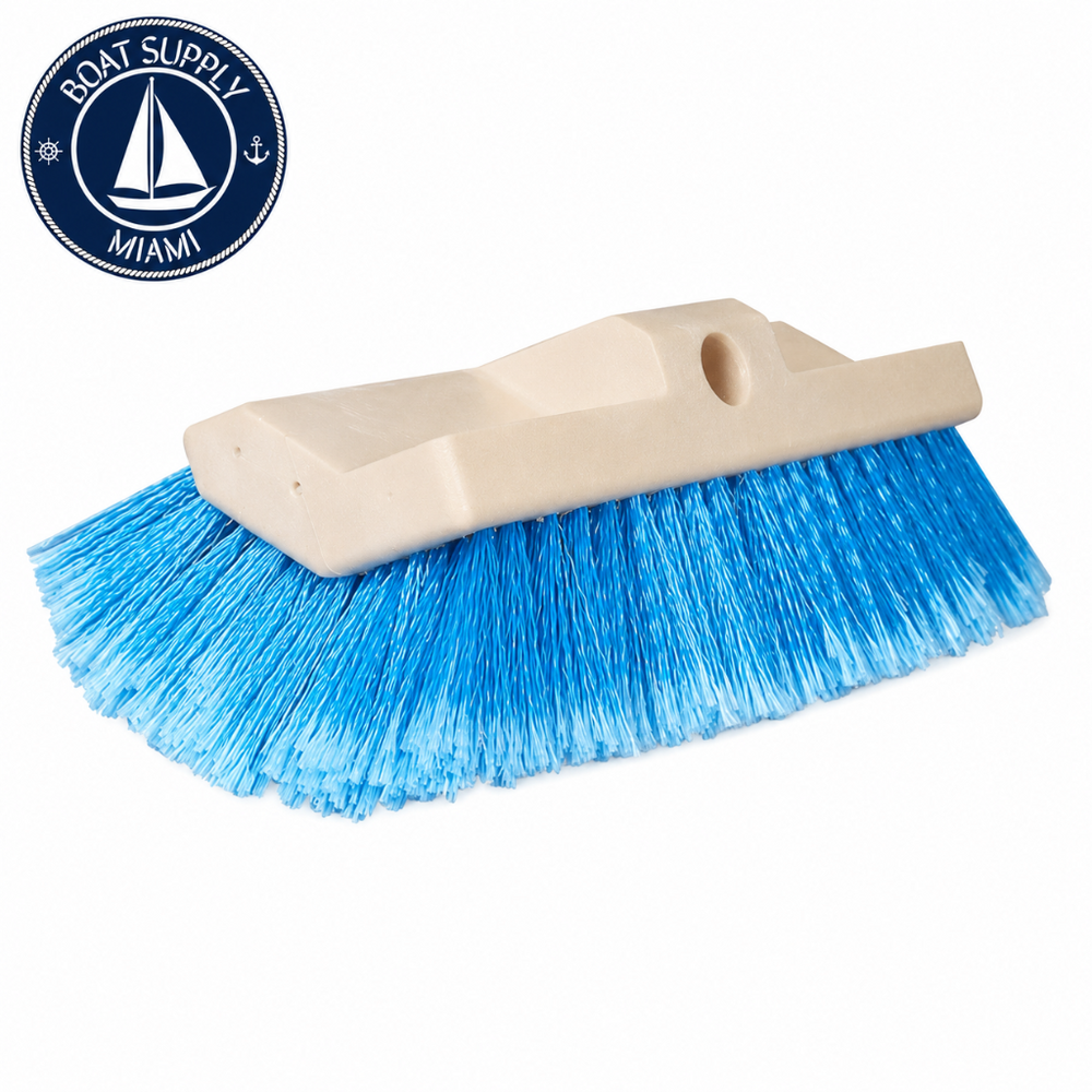 Star Brite 040015 10 in Big Boat Bi-Level Brush 10 in Medium Blue Medium bristles, Blue | Cepillo Big Boat Bi-Level de 10 pulgadas 10 in Medium Blue Star Brite 040015