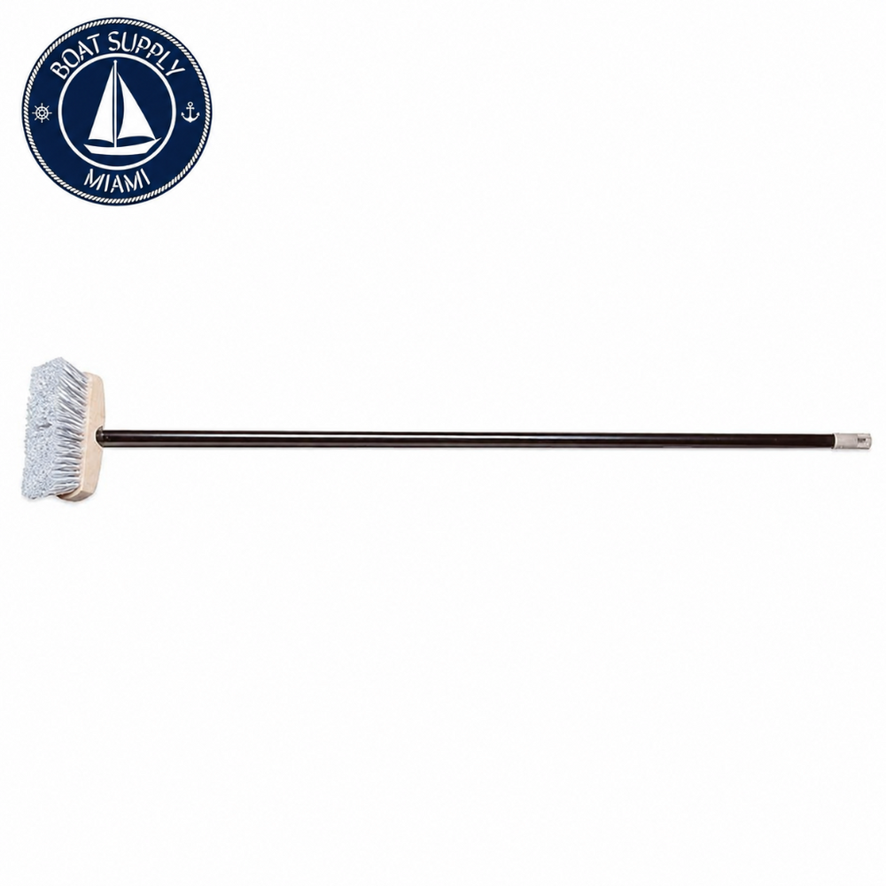 Star Brite 040084 Economy Handle with 8 in Standard Brush Coarse White | Mango Económico con Cepillo Standard de 8 pulgadas Coarse White Star Brite 040084