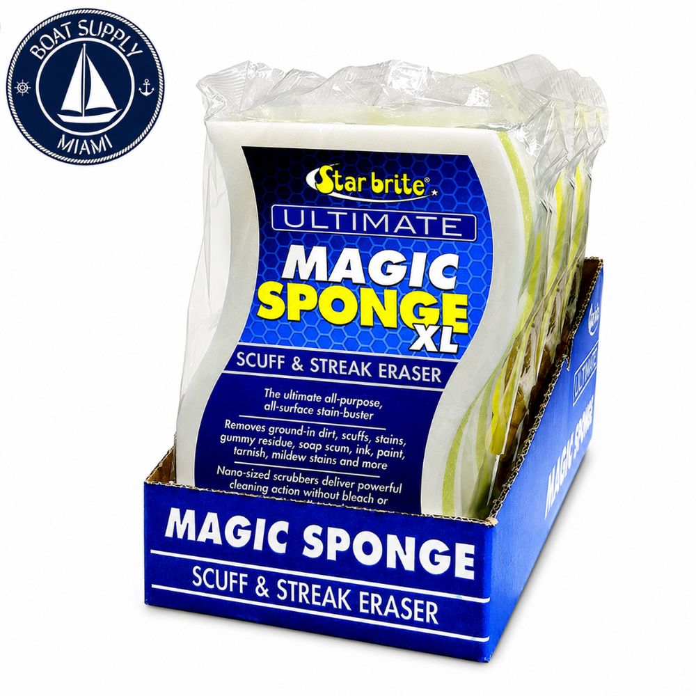 Star Brite 041008 Ultimate Magic Sponge XL Display 8 units | Display Ultimate Magic Sponge XL Star Brite 041008 8 units