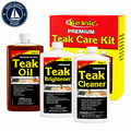 Star Brite 081202 Premium Teak Care Kit 3 Quart Kit | Kit Premium para Cuidado de Teca Star Brite 081202 Kit de 3 Quart