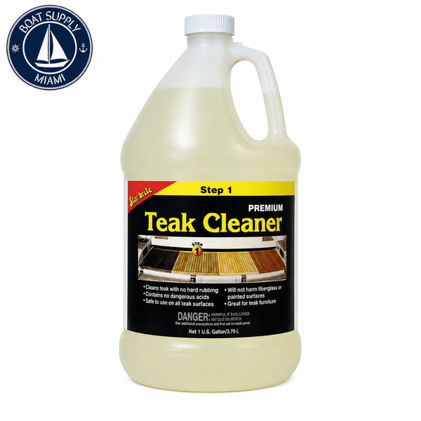 Star Brite 081400N Premium Teak Cleaner Gallon | Limpiador Premium para Teca Star Brite 081400N Galón