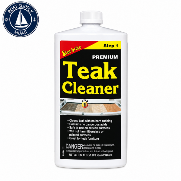 Star Brite 081432 Premium Teak Cleaner Quart | Limpiador Premium para Teca Star Brite 081432 Quart