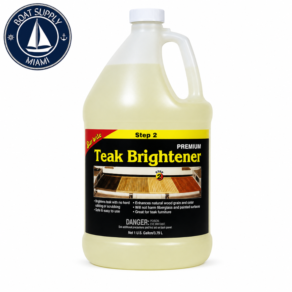 Star Brite 081500N Premium Teak Brightener Gallon | Abrillantador Premium para Teca Star Brite 081500N Galón