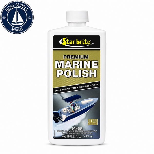 Star Brite 085716PW Premium Marine Polish with PTEF Pint | Pulimento Marino Premium con PTEF Star Brite 085716PW Pint