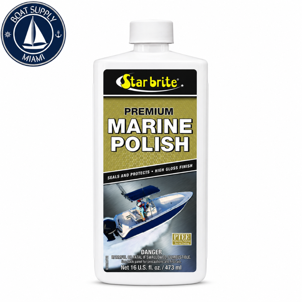 Star Brite 085716PW Premium Marine Polish with PTEF Pint | Pulimento Marino Premium con PTEF Star Brite 085716PW Pint