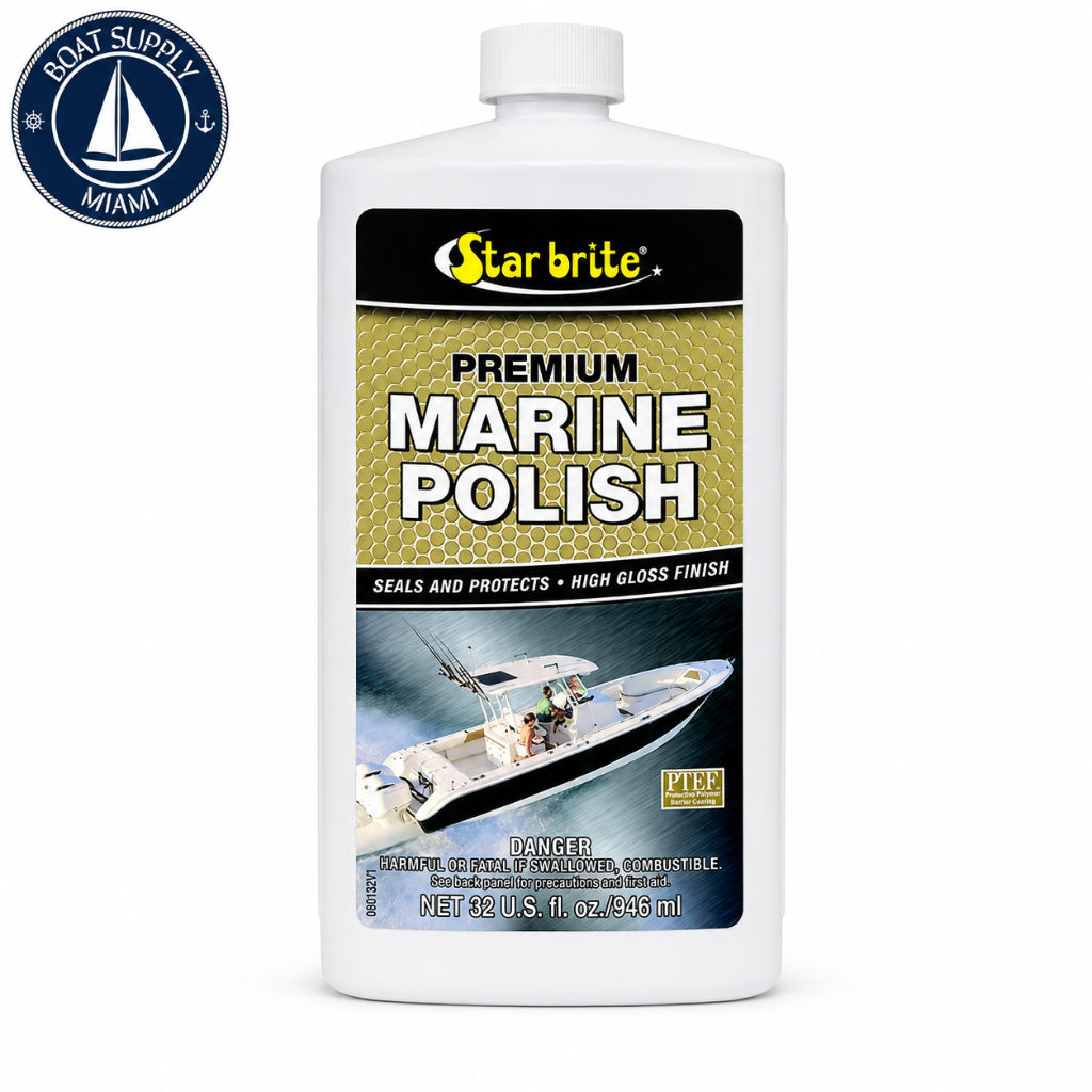 Star Brite 085732 Premium Marine Polish with PTEF Quart | Pulimento Marino Premium con PTEF Star Brite 085732 Quart