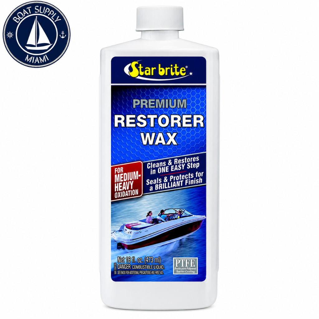 Star Brite 086016 Premium Restorer Wax 16 oz | Cera Restauradora Premium Star Brite 086016 16 oz
