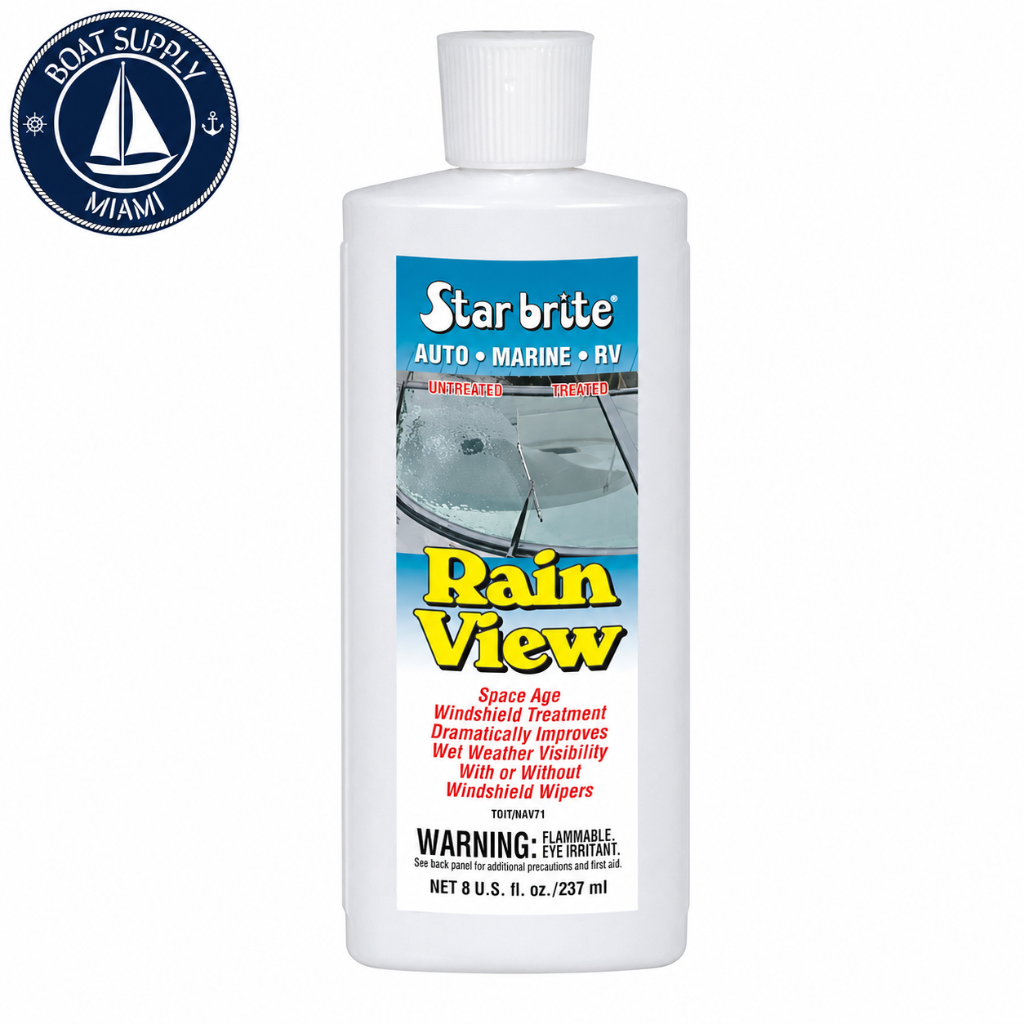 Star Brite 088708 Rain View 8 oz | Rain View Tratamiento para Vidrio Star Brite 088708 8 oz