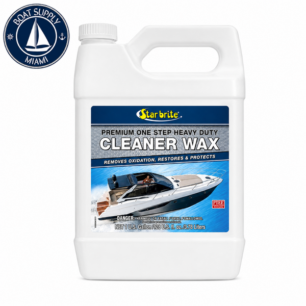 Star Brite 089600 Premium One Step Heavy Duty Cleaner Wax Gallon | Cera Limpiadora Heavy Duty Premium One Step Star Brite 089600 Gallon
