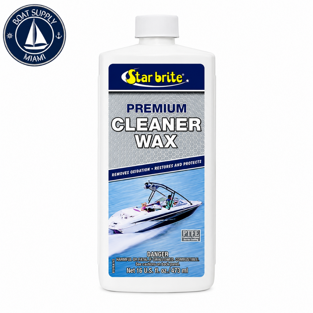 Star Brite 089616P Premium Cleaner Wax with PTEF Pint | Cera Limpiadora Premium con PTEF Star Brite 089616P Pint