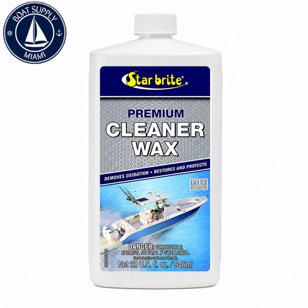 Star Brite 089632P Premium Cleaner Wax with PTEF Quart | Cera Limpiadora Premium con PTEF Star Brite 089632P Quart