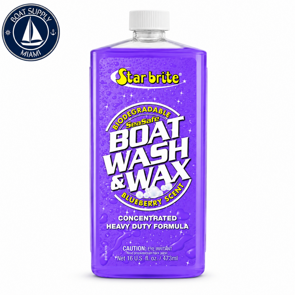 Star Brite 089816 Boat Wash and Wax 16 oz | Jabón y Cera para Barco Star Brite 089816 16 oz