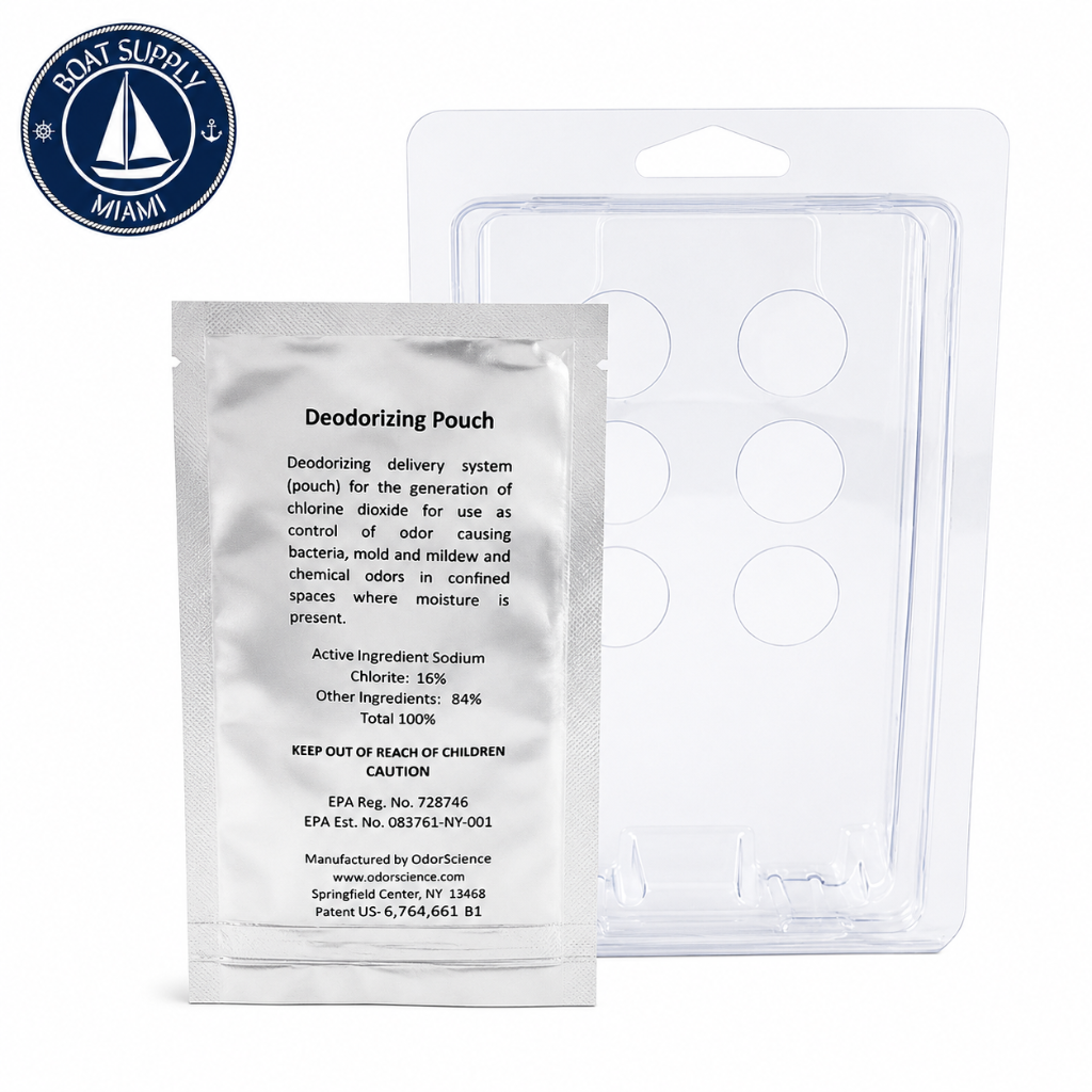 Star Brite 089924 NosGUARD Mildew Odor Control Bag - Bulk Pack 10 g bag, 25 pack | Bolsa NosGUARD para Control de Olor a Moho - Paquete Bulk Star Brite 089924 10 g bag, 25 pack