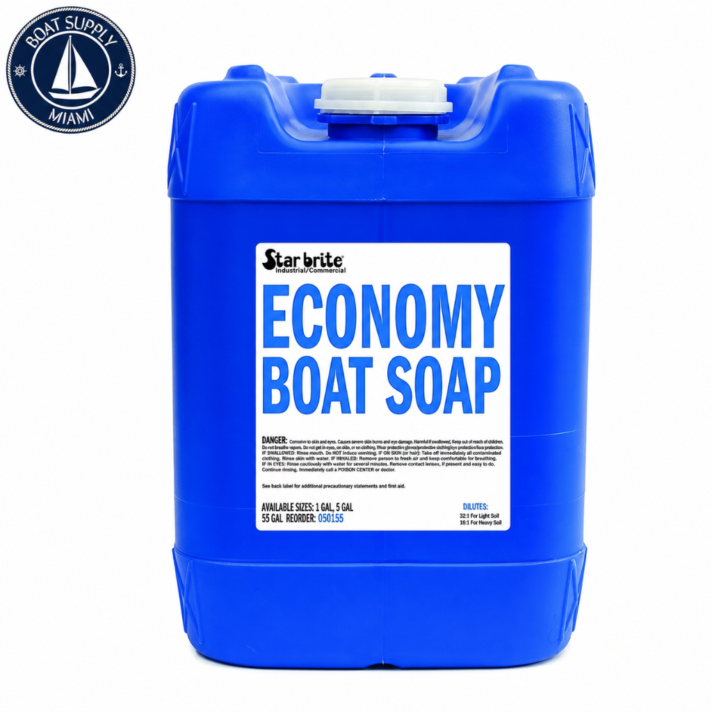 Star Brite 090405CB Economy Boat Soap 5 Gal Carboy | Jabón Económico para Barco Star Brite 090405CB 5 Gal Carboy