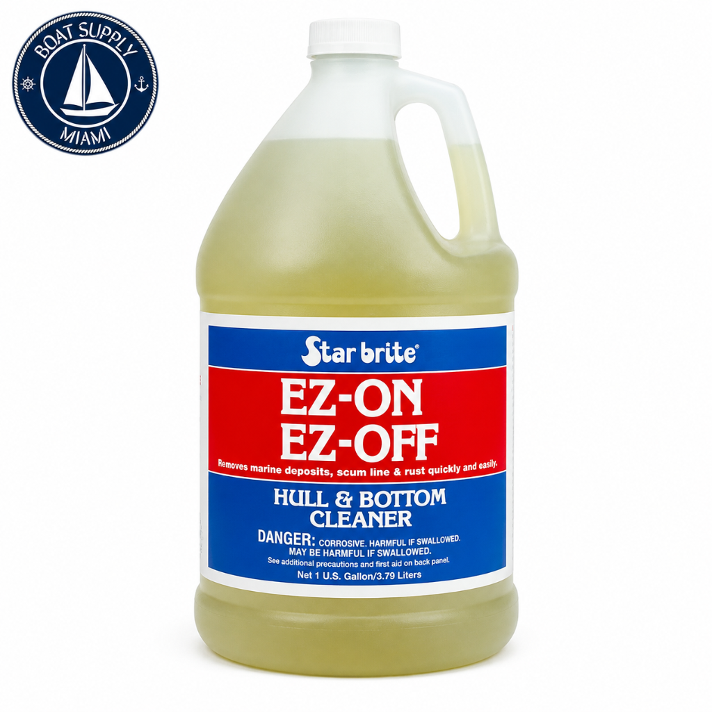 Star Brite 092800 EZ-On EZ-Off Hull and Bottom Cleaner Gallon | Limpiador EZ-On EZ-Off para Casco y Fondo Star Brite 092800 Gallon