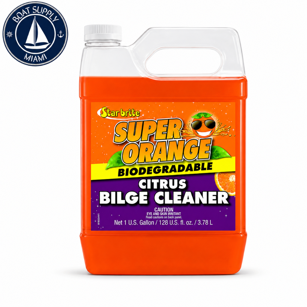Star Brite 094400N Super Orange Citrus Bilge Cleaner Gallon | Limpiador de Sentina Cítrico Super Orange Star Brite 094400N Galón