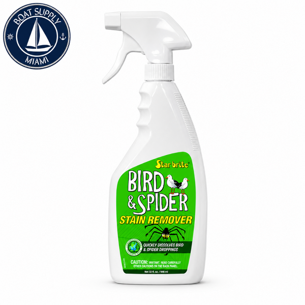 Star Brite 095122P Spider and Bird Stain Remover 22 oz Spray | Removedor de Manchas de Arañas y Aves Star Brite 095122P Spray 22 oz