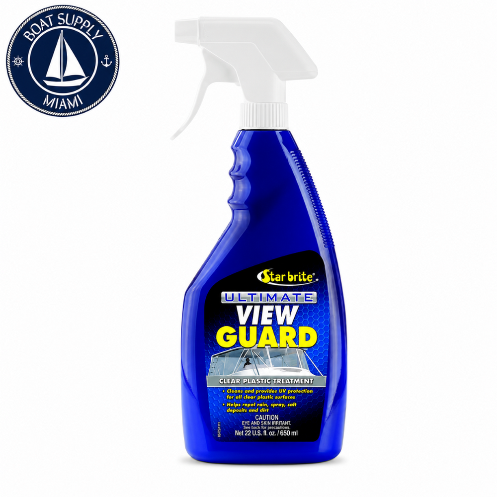 Star Brite 095222 Ultimate View Guard Clear Plastic Treatment 22 oz Spray | Tratamiento Ultimate View Guard para Plástico Transparente Star Brite 095222 22 oz Spray