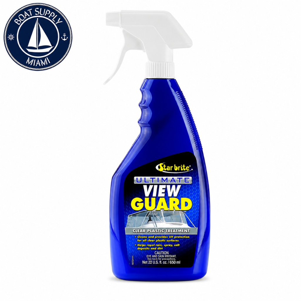 Star Brite 095222 Ultimate View Guard Clear Plastic Treatment 22 oz Spray | Tratamiento Ultimate View Guard para Plástico Transparente Star Brite 095222 22 oz Spray
